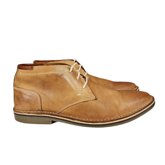 Steve Madden Tan Leather Chukka Boots main image 5